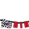 Procos Happy Birthday Girlande Disney Cars Red, 2 M -Disney 11314465 01