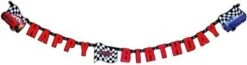 Procos Happy Birthday Girlande Disney Cars Red, 2 M