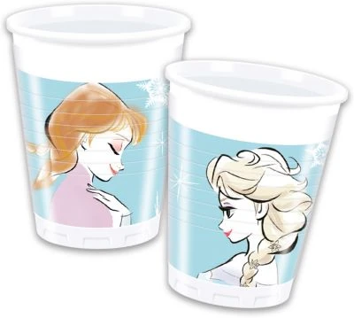 Procos Partybecher/Trinkbecher Disney Die Eiskönigin Sparkle, 200 Ml, Kunststoff, 8 Stück 3 Procos Partybecher/Trinkbecher Disney Die Eiskönigin Sparkle, 200 Ml, Kunststoff, 8 Stück
