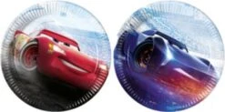 Procos Papp-Partyteller Disney Cars Legend Of The Track, Ø 23 Cm, 8 Stück