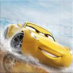 Procos Servietten Disney Cars The Legend Of The Track, 33 X 33 Cm, 2-lagig, 20 Stück