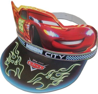 Procos Partyhüte/Partyhütchen Disney Cars Neon, 6 Stück 3 Procos Partyhüte/Partyhütchen Disney Cars Neon, 6 Stück