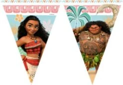 Procos Girlande Wimpelkette Disney Vaiana, 2,3 M