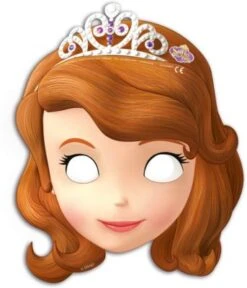 Procos Masken Disney Sofia Die Erste, 6 Stück