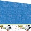 Procos Party-Tischdecke Disney Mickey Mouse Super Cool, Kunststoff, 120 X 180 Cm -Disney 11315428 01