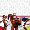 Procos Party-Tischdecke Disney Die Unglaublichen, Kunststoff, 120 X 180 Cm -Disney 11315554 01