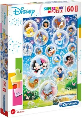Clementoni Puzzle 60 Teile Maxi - Disney Classic 3 Clementoni Puzzle 60 Teile Maxi - Disney Classic