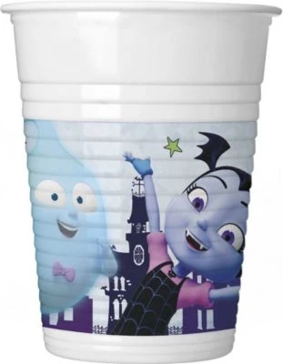 Procos Partybecher/Trinkbecher Disney Vampiria, 200 Ml, Kunststoff, 8 Stück 3 Procos Partybecher/Trinkbecher Disney Vampiria, 200 Ml, Kunststoff, 8 Stück