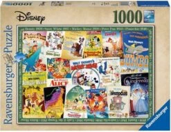 Ravensburger Disney Princess Vintage Movie Poster, 1.000 Teile