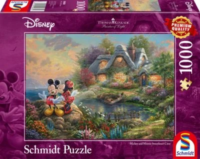 Schmidt Spiele Disney Sweethearts Mickey & Minnie, 1.000 Teile 3 Schmidt Spiele Disney Sweethearts Mickey & Minnie, 1.000 Teile