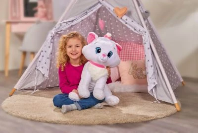 SIMBA Disney Klassik Plüsch Marie, 50 Cm 5 SIMBA Disney Klassik Plüsch Marie, 50 Cm – Bild 3