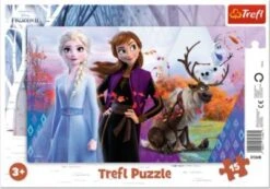 Trefl Puzzle - Anna And Elsa's Magical World - Disney Frozen 2, 15 Teile