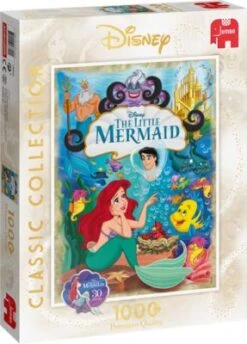 Jumbo Puzzle Disney Classic Collection The Little Mermaid, 1.000 Teile