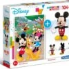 Clementoni Puzzle 104 Teile + 3D Modell - Disney Mickey Mouse 1 Clementoni Puzzle 104 Teile + 3D Modell - Disney Mickey Mouse -Disney 16055473 01