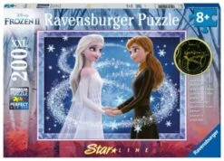 Ravensburger XXL-Puzzle Disney Die Eiskönigin Bezaubernde Schwestern, 200 Teile