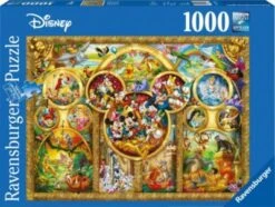 Ravensburger Puzzle 1000 Teile, 70x50 Cm, Die Schönsten Disney Themen