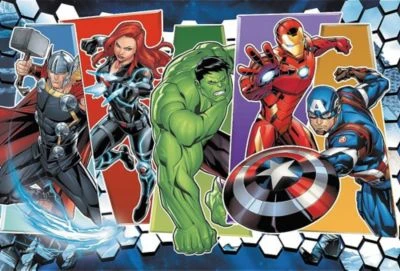 Trefl Puzzle The Avengers Invincible - Disney Marvel The Avengers, 60 Teile 4 Trefl Puzzle The Avengers Invincible - Disney Marvel The Avengers, 60 Teile – Bild 2