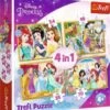 Trefl 4 In 1 Puzzle Happy Day - Disney Princess, 35/48/54/70 Teile 1 Trefl 4 In 1 Puzzle Happy Day - Disney Princess, 35/48/54/70 Teile -Disney 20890167 01