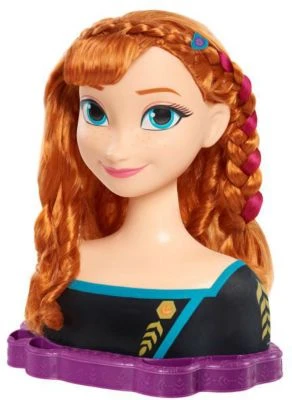 Disney Frozen 2 Die Eiskönigin Anna Deluxe Styling Head 3 Disney Frozen 2 Die Eiskönigin Anna Deluxe Styling Head