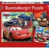 Ravensburger 3er Set Puzzle, Je 49 Teile, 21x21 Cm, Disney Cars: Weltweiter Rennspaß 1 Ravensburger 3er Set Puzzle, Je 49 Teile, 21x21 Cm, Disney Cars: Weltweiter Rennspaß -Disney 2238196 01