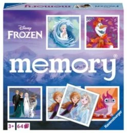 Ravensburger - 20890 - Disney Frozen Memory®, Der Spieleklassiker Für Alle Frozen Fans, Merkspiel Für 2-8 Spieler Ab 3 Jahren