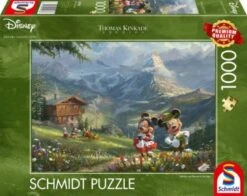 Schmidt Spiele Puzzle Mickey & Minnie In Den Alpen (Disney)