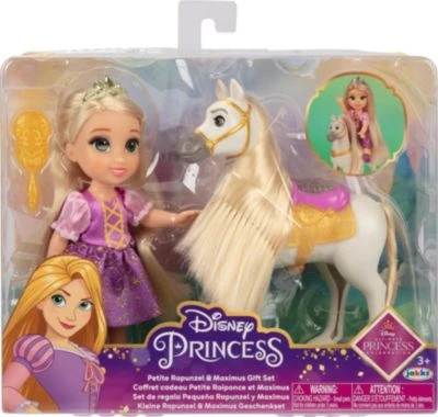 Disney Princess Petite Rapunzel & Maximus Abenteuerspielset, 15cm 8 Disney Princess Petite Rapunzel & Maximus Abenteuerspielset, 15cm – Bild 6