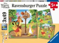 Ravensburger Kinderpuzzle 05187 - Tag Des Sports - 3x49 Teile Disney Puzzle