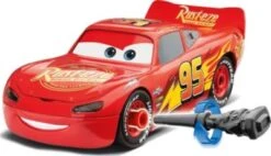 Lightning McQueen Disney-Cars Auto Mit Licht&Sound, Revell First Construction, Bausatz Für Kinder Ab 4 Im Maßstab 1:20, 19 Teile, 20,7 Cm -Disney 24914907 04