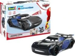 Jackson Storm Disney-Cars Auto Mit Licht & Sound, Revell First Construction, Bausatz Für Kinder Ab 4 Im Maßstab 1:20, 19 Teile, 22,2 Cm