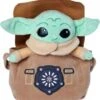 Disney The Mandalorian Grogu Mit Tasche, 25 Cm