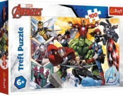 Trefl Puzzle - Disney Marvel - The Power Of The Avengers, 100 Teile