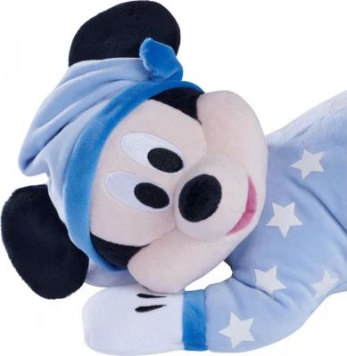 SIMBA Disney Gute Nacht Mickey Liegend, 30 Cm Plüschfigur, Leuchtet Im Dunkeln 8 SIMBA Disney Gute Nacht Mickey Liegend, 30 Cm Plüschfigur, Leuchtet Im Dunkeln – Bild 6