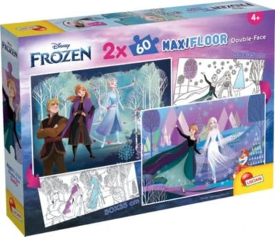 Lisciani Disney Puzzle Maxifloor DF 2 X 60 Frozen 3 Lisciani Disney Puzzle Maxifloor DF 2 X 60 Frozen