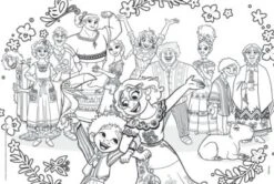 Lisciani Disney Puzzle Maxifloor DF 2 X 60 Encanto -Disney 26282598 04