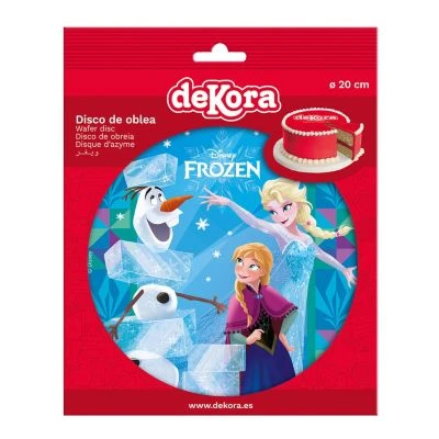 Essbare Tortenaufleger Disney Frozen II Elsa, Anna, Olaf 20cm 6 Essbare Tortenaufleger Disney Frozen II Elsa, Anna, Olaf 20cm – Bild 4