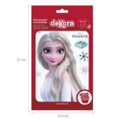 Essbare Tortendeko Disney Frozen Elsa 14.8x21cm 9 Essbare Tortendeko Disney Frozen Elsa 14.8x21cm -Disney 26462011 04