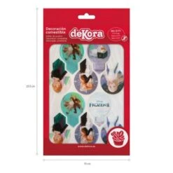 Essbare Einstecker Disney Frozen Als Muffindeko Zum Geburtstag, 20 Stück 8 Essbare Einstecker Disney Frozen Als Muffindeko Zum Geburtstag, 20 Stück -Disney 26462069 03