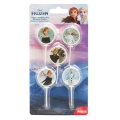 DeKora Geburtstagskerzen Disney Frozen Anna & Elsa, 5 Stück 11 DeKora Geburtstagskerzen Disney Frozen Anna & Elsa, 5 Stück -Disney 26597041 04