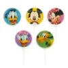 DeKora Geburtstagskerzen Rund Disney Mickey Minnie Mouse, 5 Stück -Disney 26597076 01