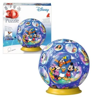 Ravensburger 3D Puzzle 11561 - Puzzle-Ball Disney Charaktere - 72 Teile - Puzzle-Ball Für Disney-Fans Ab 6 Jahren 4 Ravensburger 3D Puzzle 11561 - Puzzle-Ball Disney Charaktere - 72 Teile - Puzzle-Ball Für Disney-Fans Ab 6 Jahren – Bild 2