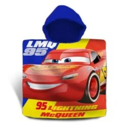 Kids Licensing Badeponcho McQueen (Baumwolle), Disney Cars