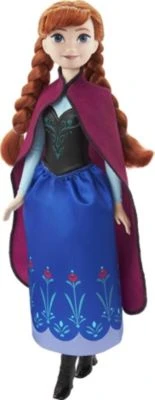 MATTEL Disney Die Eiskönigin Spielzeug, Anna-Modepuppe Mit Accessoires