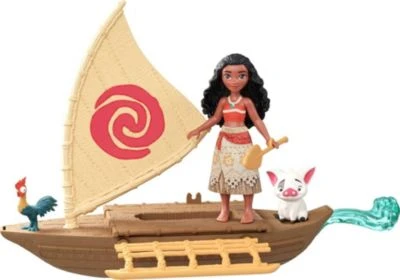 Disney Princess Disney Prinzessin-Spielzeug, Vaiana-Puppe Und Boot 4 Disney Princess Disney Prinzessin-Spielzeug, Vaiana-Puppe Und Boot – Bild 2
