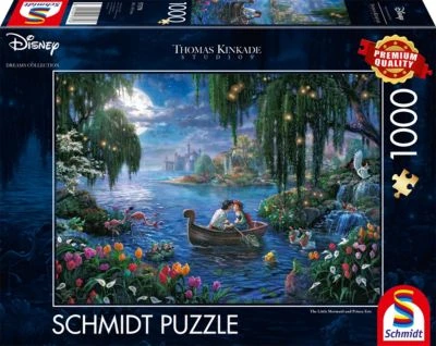 Schmidt Spiele Puzzle Disney The Little Mermaid And Prince Eric 3 Schmidt Spiele Puzzle Disney The Little Mermaid And Prince Eric