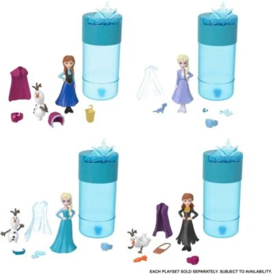 MATTEL Disney Die Eiskönigin Snow Color Reveal Puppen Mit 6 Überraschungen 3 MATTEL Disney Die Eiskönigin Snow Color Reveal Puppen Mit 6 Überraschungen