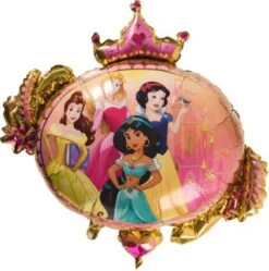 Anagram Folienballon SuperShape Disney Princess Once Upon A Time P38, 86 X 81 Cm