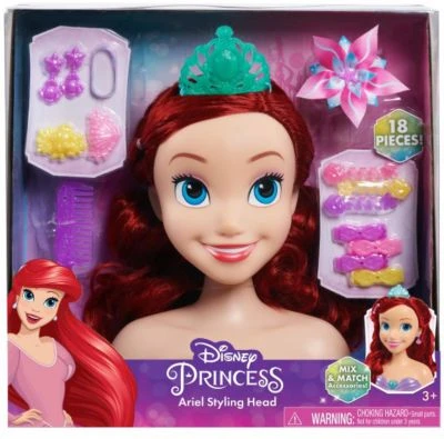 Just Play Schminkkopf Disney Princess Basic Ariel Styling Head 5 Just Play Schminkkopf Disney Princess Basic Ariel Styling Head – Bild 4