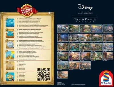 Schmidt Spiele Puzzle Kinkade Disney Maleficent, 1.000 Teile 5 Schmidt Spiele Puzzle Kinkade Disney Maleficent, 1.000 Teile – Bild 3