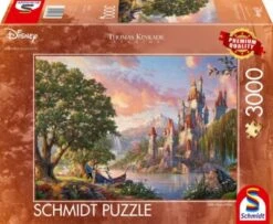 Schmidt Spiele Disney Belle's Magical World (AT), Thomas Kinkade Puzzle 1.000 Teile